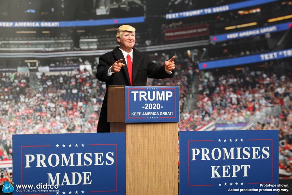 [สั่งจอง] DID AP003 2.0 1/6 Donald Trump 2020