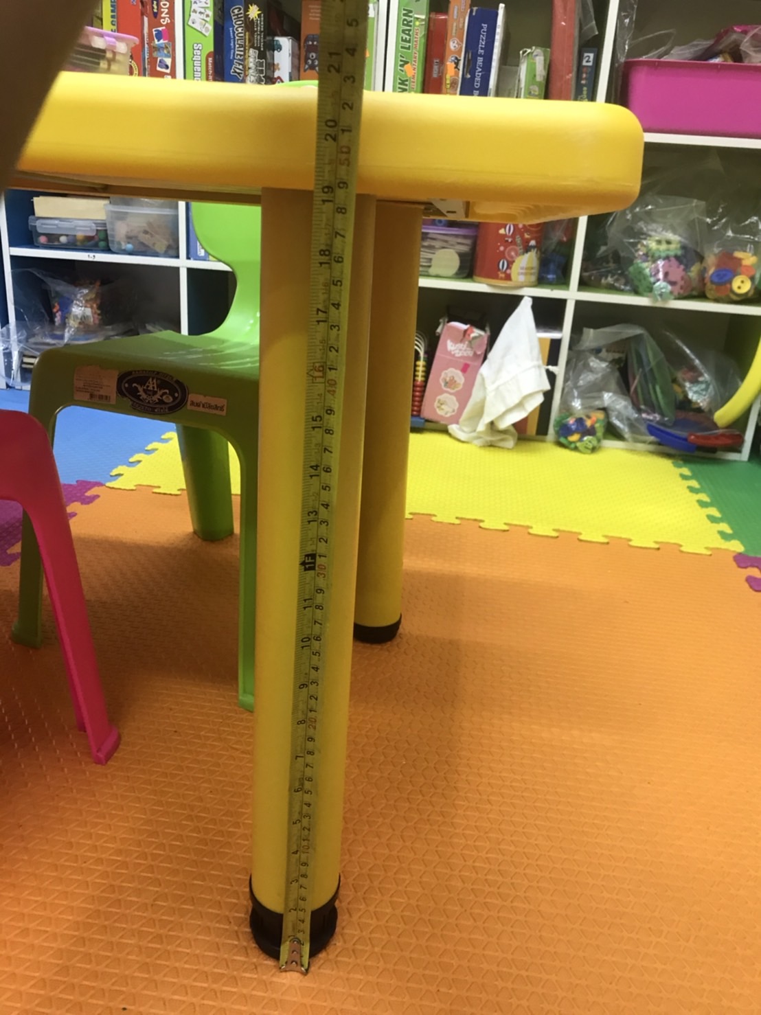 โต๊ะนักเรียน,โต๊ะเขียนหนังสือเด็ก,โต๊ะเรียน, โต๊ะสี่เหลี่ยมผืนผ้า พลาสติก ปรับระดับได้ ราคาโรงงาน พร้อมส่ง