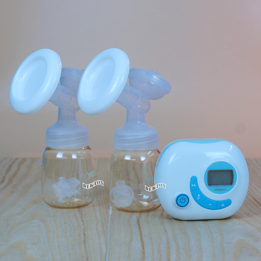 เครื่องปั้มนม youha plus 8804+ ที่ปั้มนม ยูฮาพลัส ประกันศูนย์ 1 ปี มีเครื่องสำรองระหว่างรอซ่อม