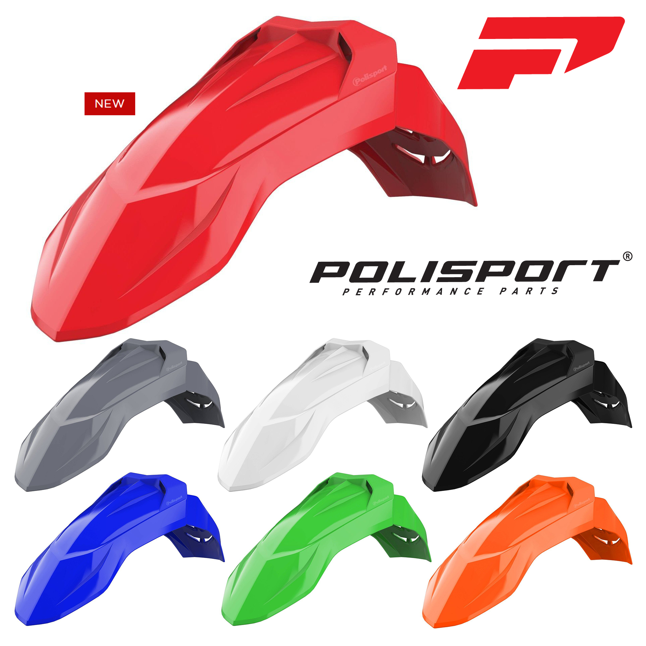 บังโคลนหน้า Polisport SM Fenders