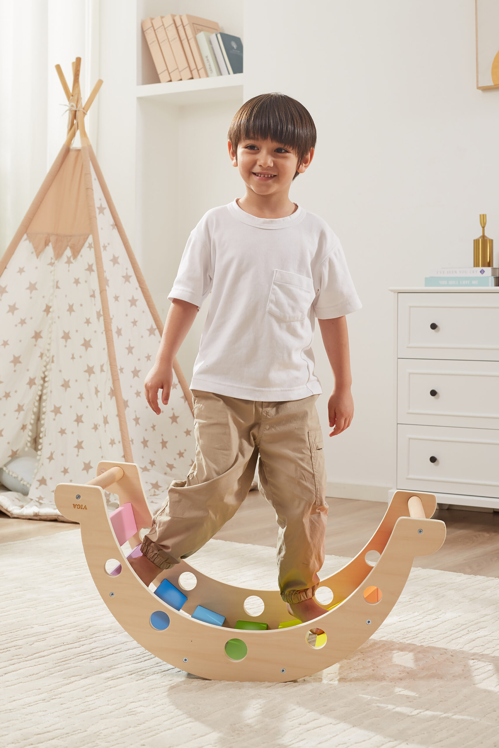 โยกเยกฝึกทรงตัวสีรุ้ง,สินค้าพร้อมส่ง คิดค่าส่งตามจริง สินค้าราคาโรงงาน