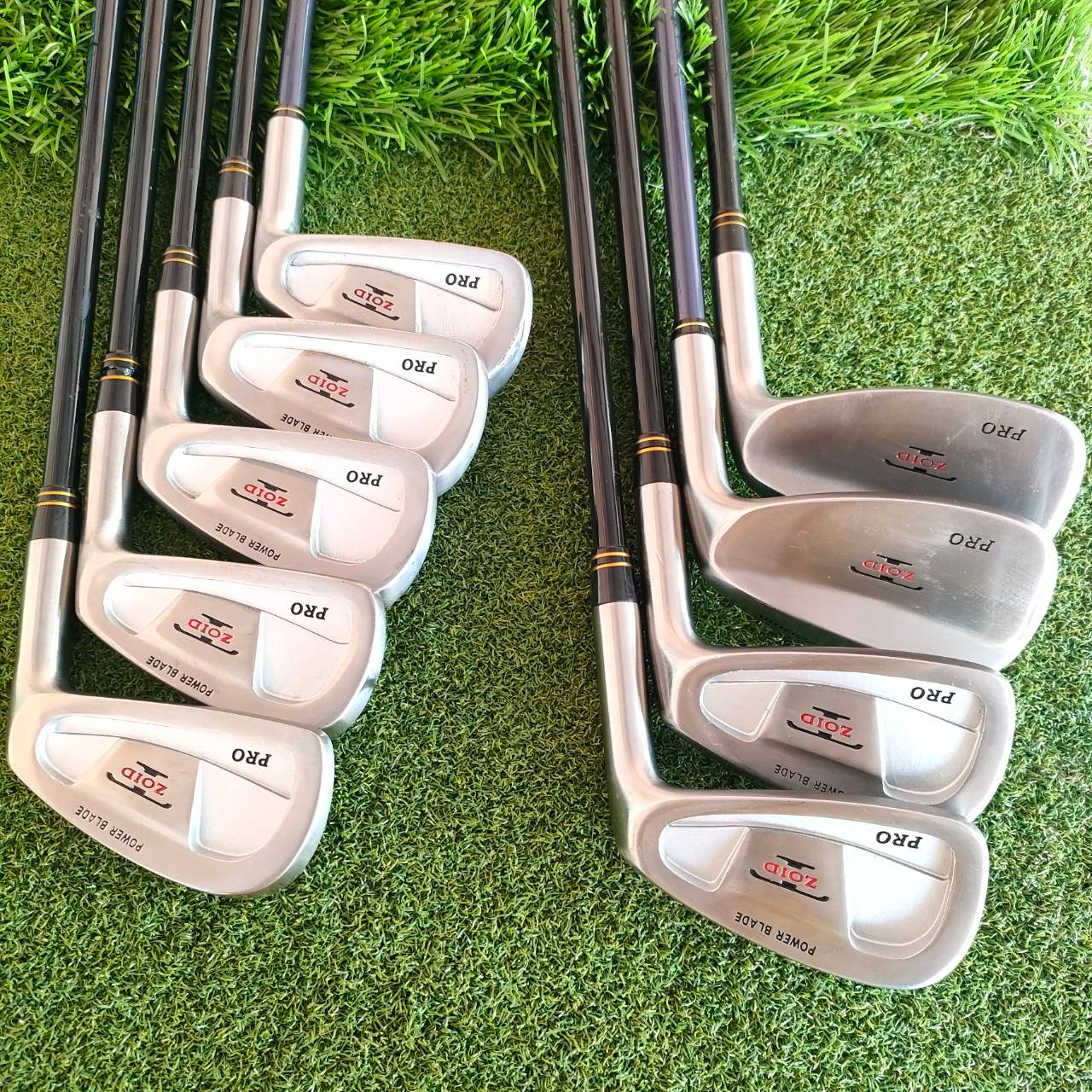 ชุดเหล็ก MIZUNO ZOID POWER BLADE PRO มีเหล็ก 3 - 9 SW FW สภาพสวยมาก ตีดีมาก ก้านกราไฟต์ TI-LIGHT FLEX R พรีเมี่ยมญี่ปุ่น!!! .