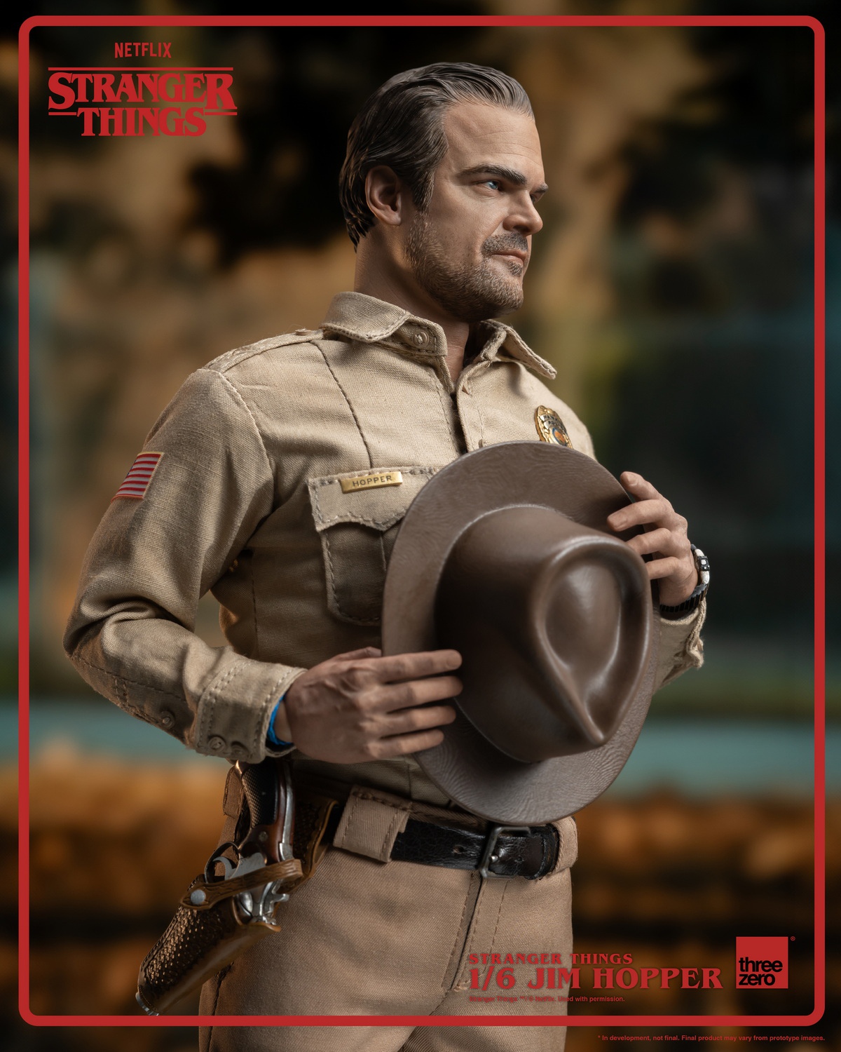 [สั่งจอง]Threezero 3Z05150W0 1/6 : Stranger Things - Jim Hopper (Season 1)