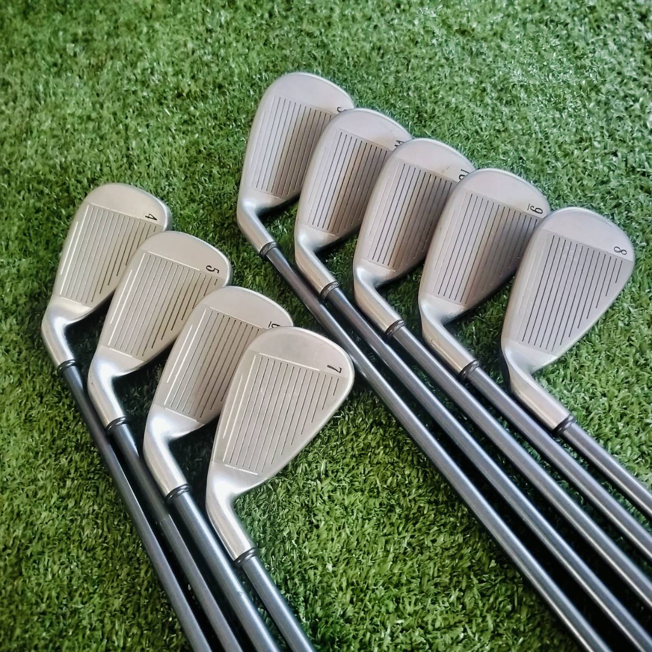 ชุดเหล็ก Callaway BIGBERTHAR สภาพสวย ก้านเดิมๆทั้งชุด เป็นก้าน BIGBERTHAR AM/AT FLEX R ก้านแบบเสียบทะลุตีได้ฟีลลิ่งมาก ไม้กอล์ฟพรีเมี่ยมมือสอง ของแท้ By NakaraLuxurious