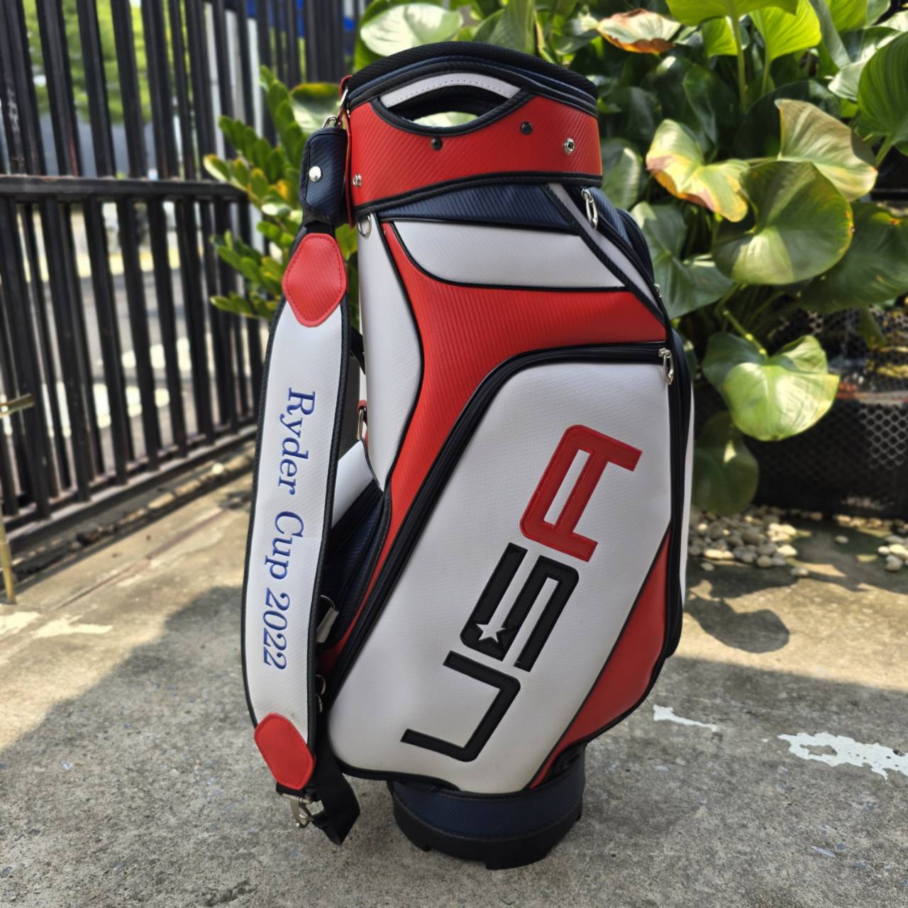 ถุงกอล์ฟ RYDER CUP GOLF BAG 2022 DVM-111 TEAM USA มือสอง สภาพสวยมาก เดิมๆ ใบใหญ่ถุง TOUR