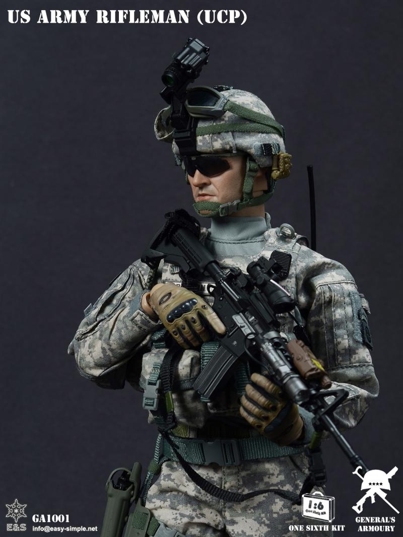 [สั่งจอง]General’s Armoury x Easy&Simple GA1001 US ARMY Rifleman (UCP)