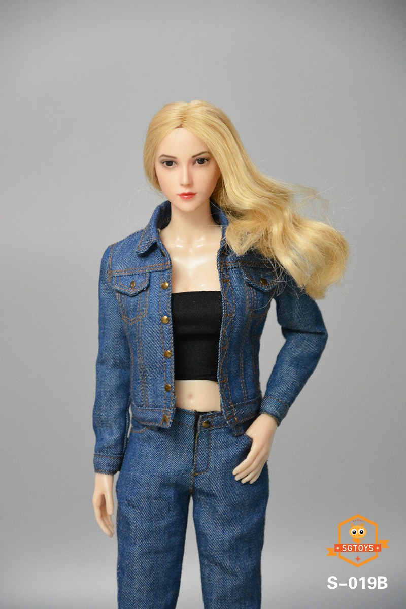 [สั่งจอง]SGTOYS 1/6 : Denim costume suit set