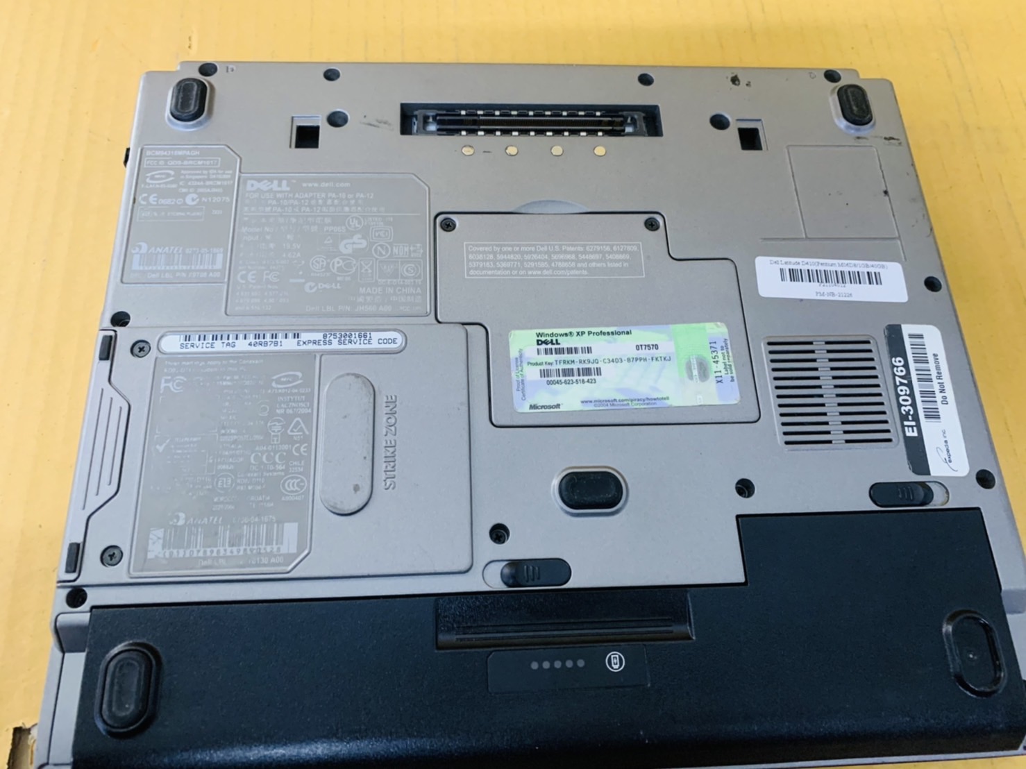 โน้ตบุ๊ค Notebook Dell Latitude D410 Laptop 12.1 inch แบตเสื่อม สินค้ามีประกัน