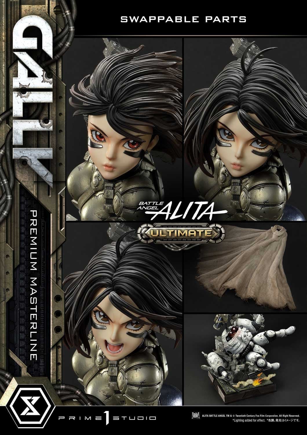 [สั่งจอง]Prime 1 Studio 1/4 : Battle Angel Alita- Gally