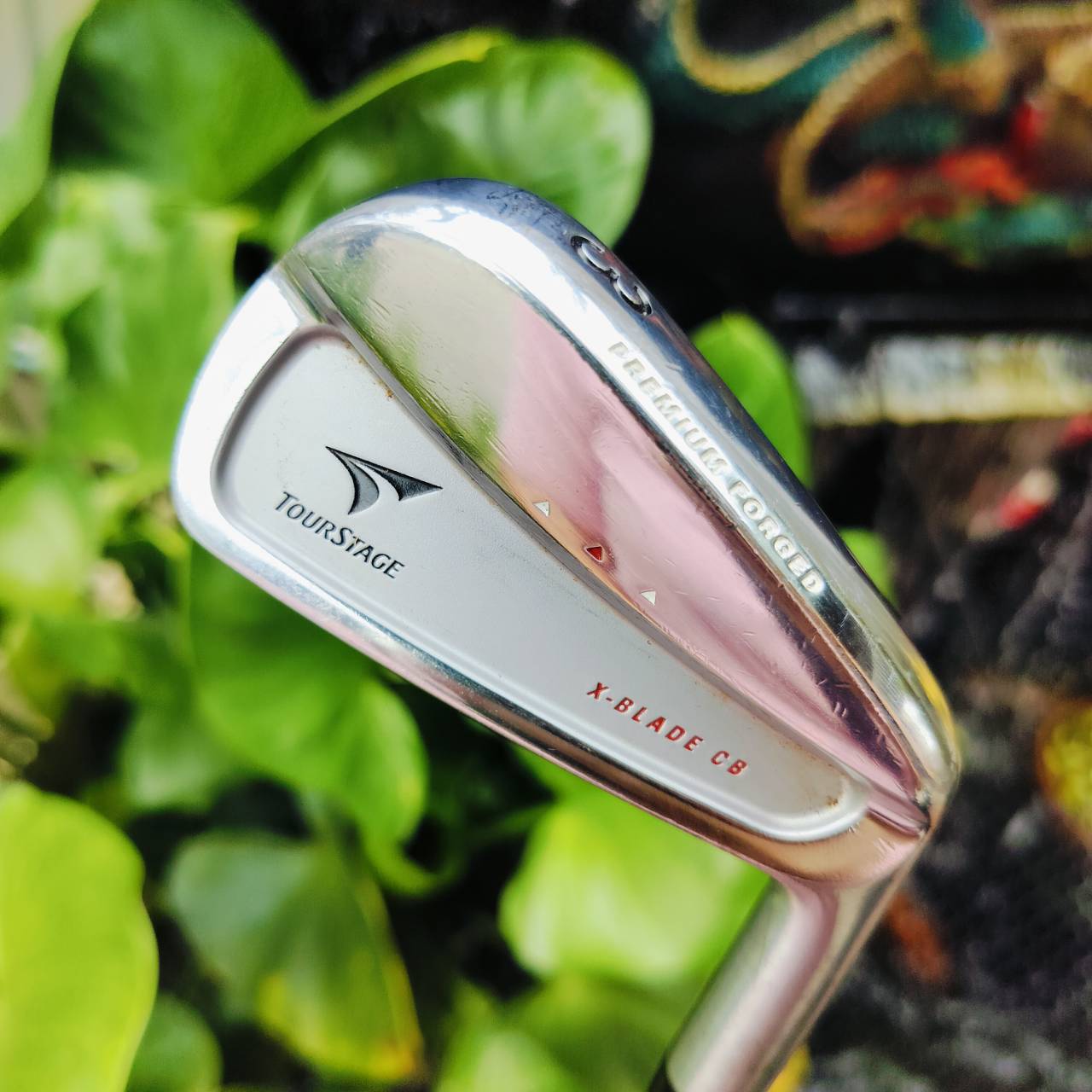 เหล็ก 3 TOUR STAGE X-BLADE CB วัสดุ PREMIUM FORGED สวยจัด ตีนุ่มแบบจัดๆ และตีง่าย ตีตรง แน่นๆ สปินดี ก้าน NSPRO 950 FLEX R ไม้กอล์ฟพรีเมี่ยมมือสอง ของแท้ By NakaraLuxurious