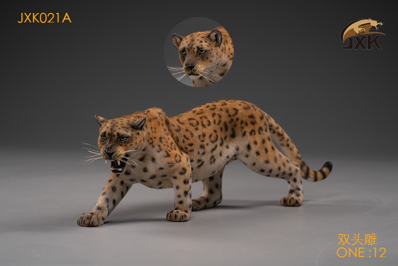 [สั่งจอง] JXK 1/12 The leopard /animal model JxK021