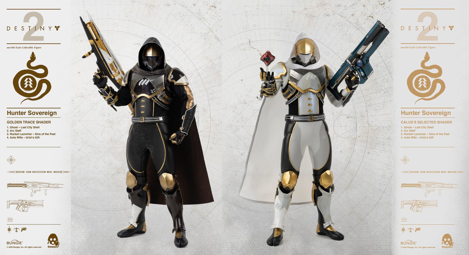 [สั่งจอง]Threezero 1/6 Destiny 2 : Hunter Sovereign