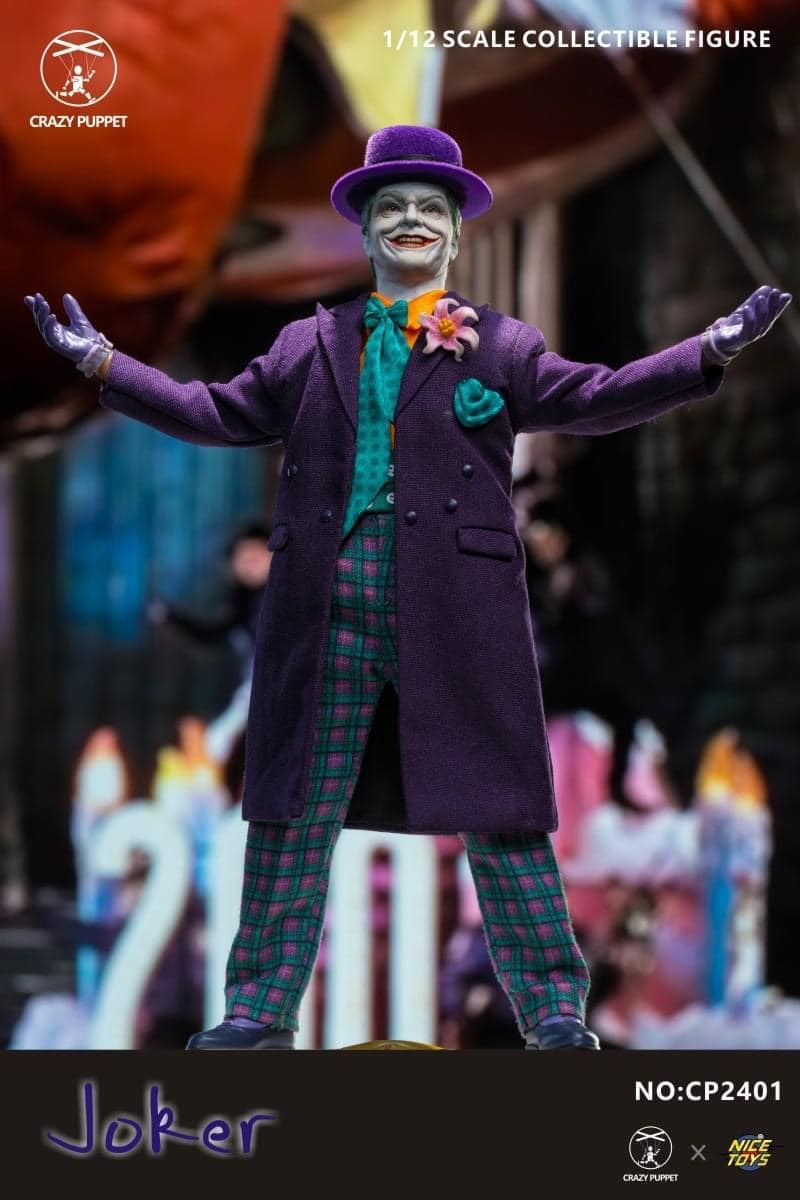 [พร้อมส่ง] CPTOYS X NICETOYS CP2401 1/12 : Joker 1989 edition