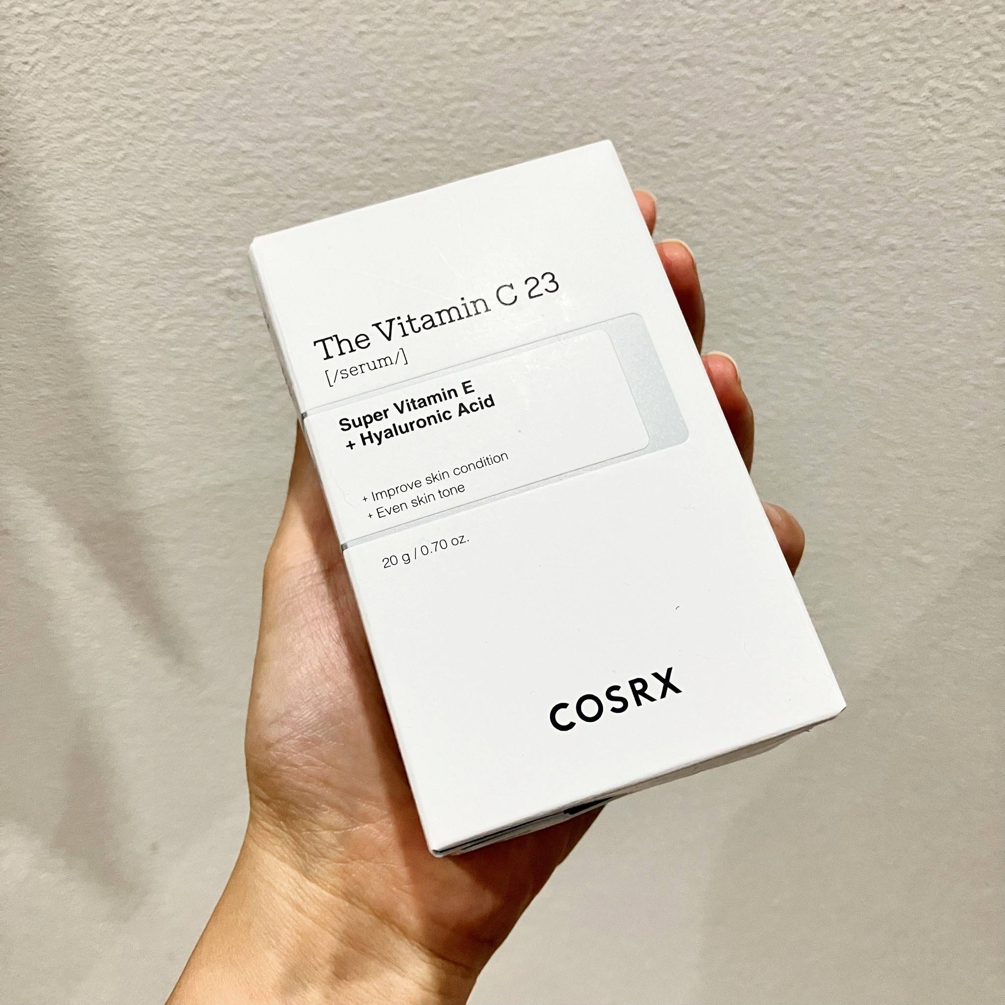 COSRX The Vitamin C 23 Serum 20g เซรั่มวิตามินซีบริสุทธิ์ 23% ลดรอยดำและรอยตำหนิ