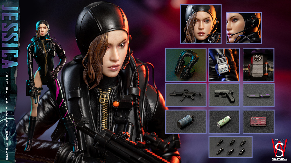 [พร้อมส่ง] Swtoys FS054 1/6 : Jessica