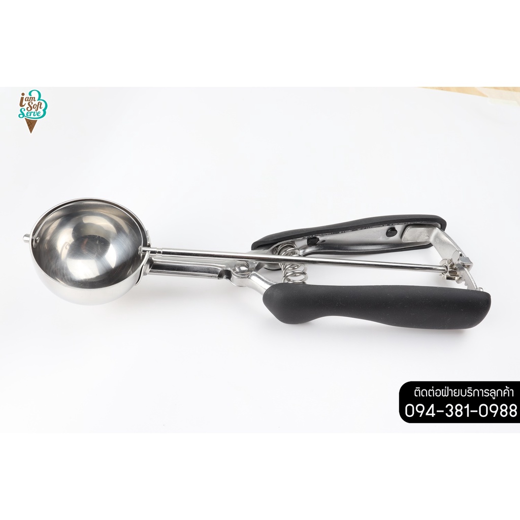 ที่ตักไอติม ช้อนตักไอศกรีม ขนาด 3 4 5 cm สกูปตักไอศครีม ช้อนตักไอติมสแตนเลส สกูปไอติม ที่ตักไอศกรีม ❗แข็งแรง❗ ❗ทนทาน❗