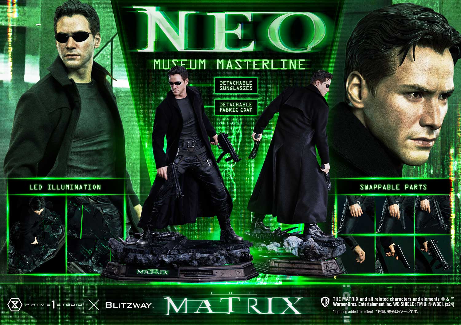 [สั่งจอง] Prime 1 Studio MMMAT-01 : Neo (The Matrix)