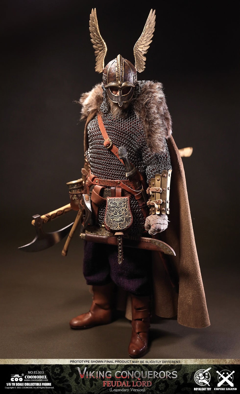 [สั่งจอง]COOMODEL 1/6 : LEGNGDS OF EMPIRES - VIKING CONQUERORS