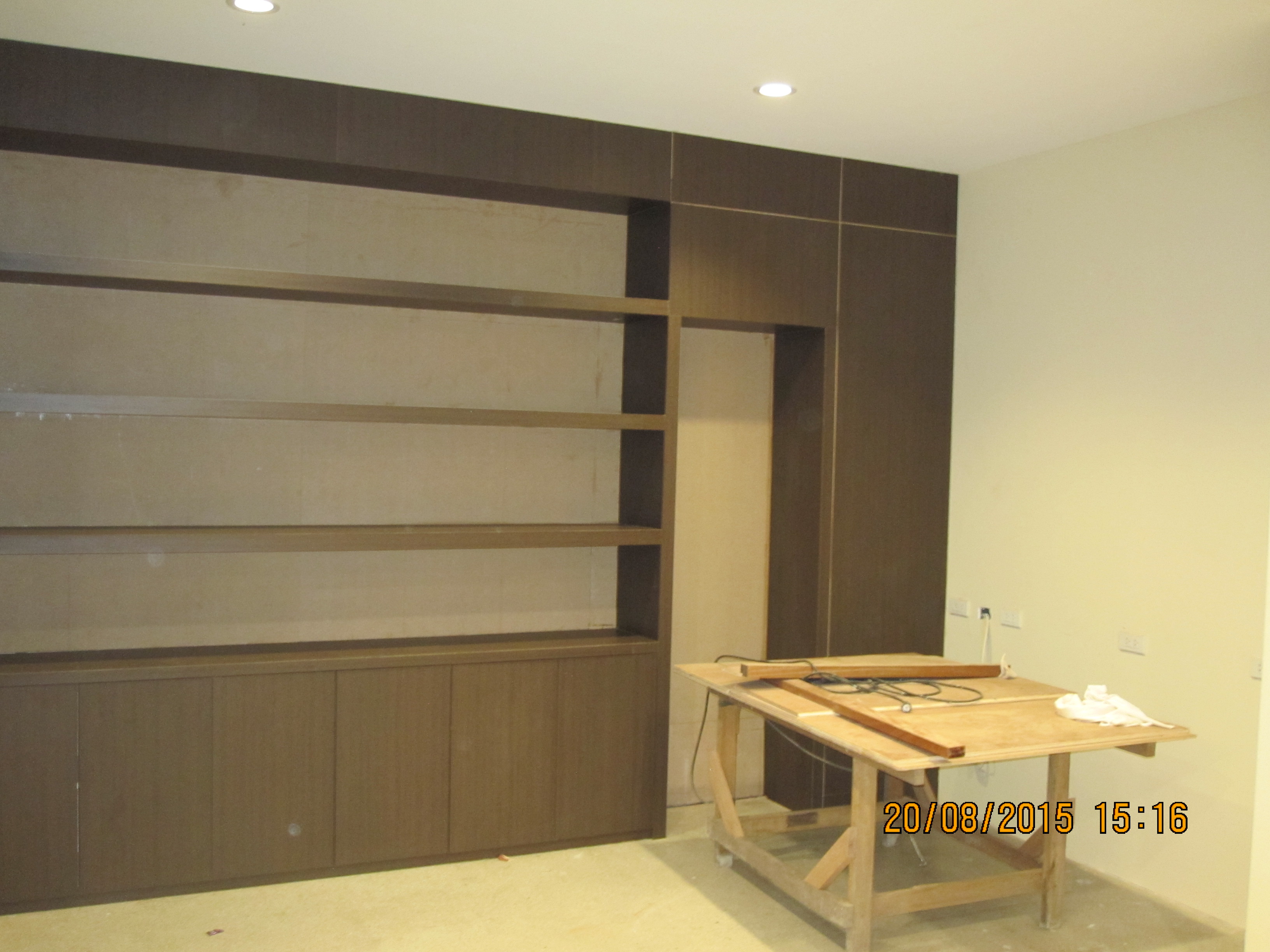 งานกองปราบปราม จัดทำเฟอร์นิเจอร์ ซ่อมแซมทุกส่วนที่ชำรุด