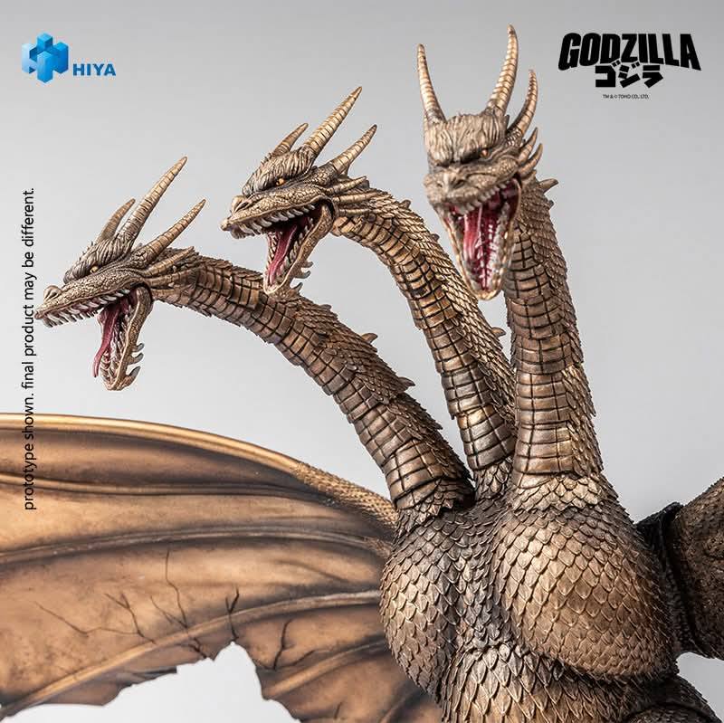 [สั่งจอง] HIYA Toys EBG0180 : Exquisite Basic Series : Godzilla vs. King Ghidorah King Ghidorah Battle