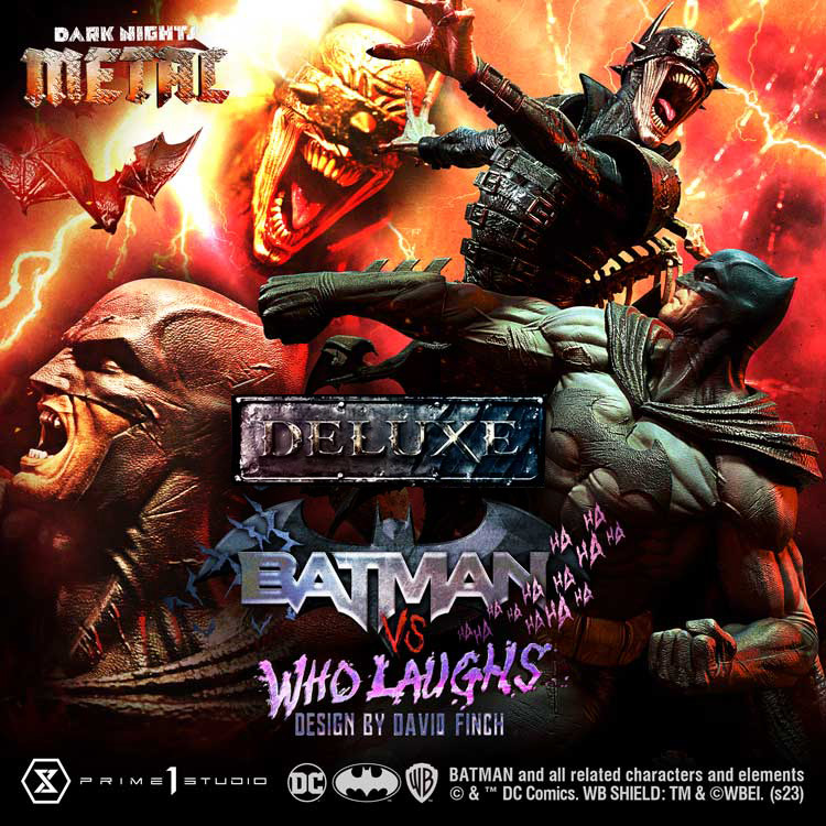 [สั่งจอง]Prime 1 Studio : Batman vs Batman Who Laughs (Dark Nights: Metal)