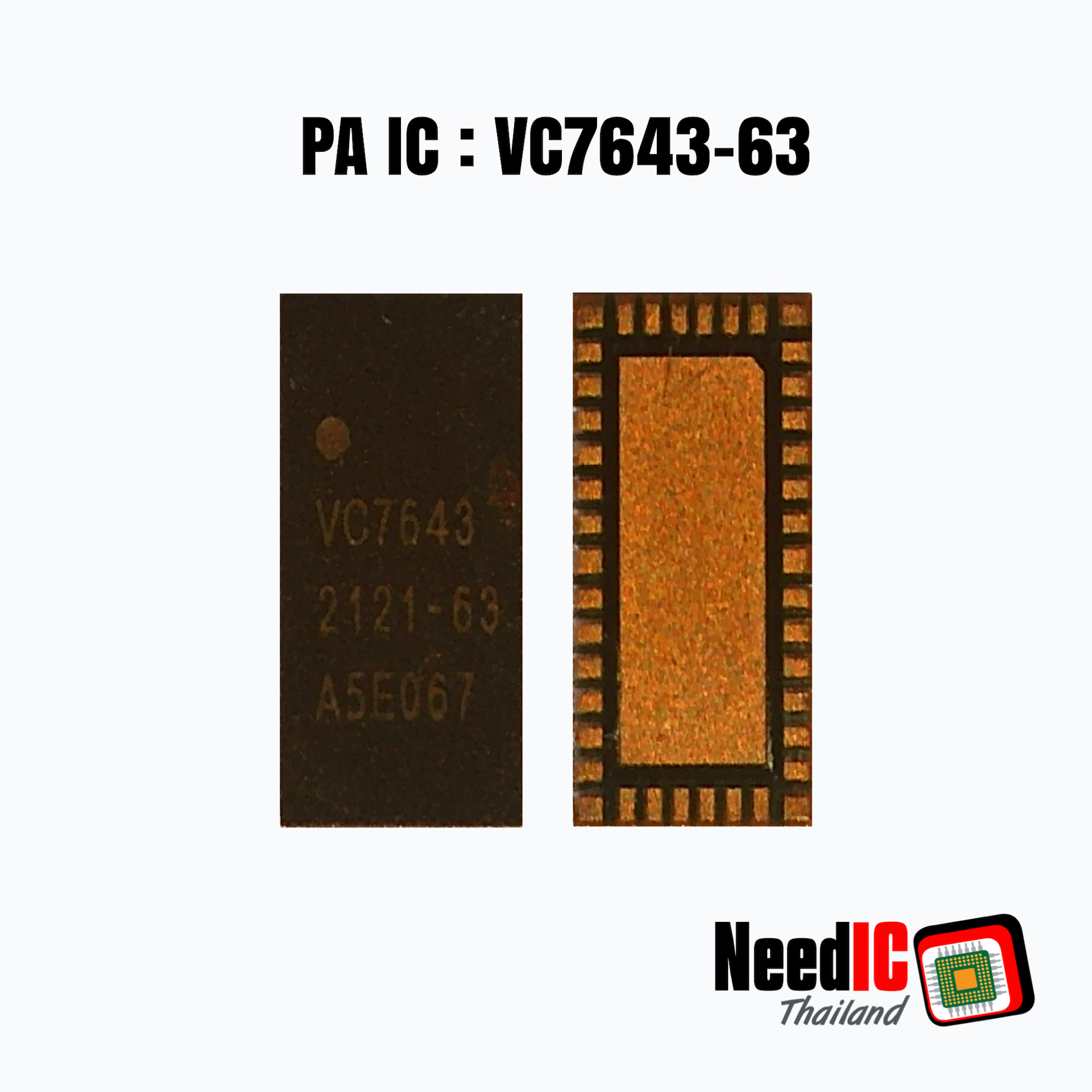 PA IC : VC7643-63 สำหรับ Oppo A52/A72/A32