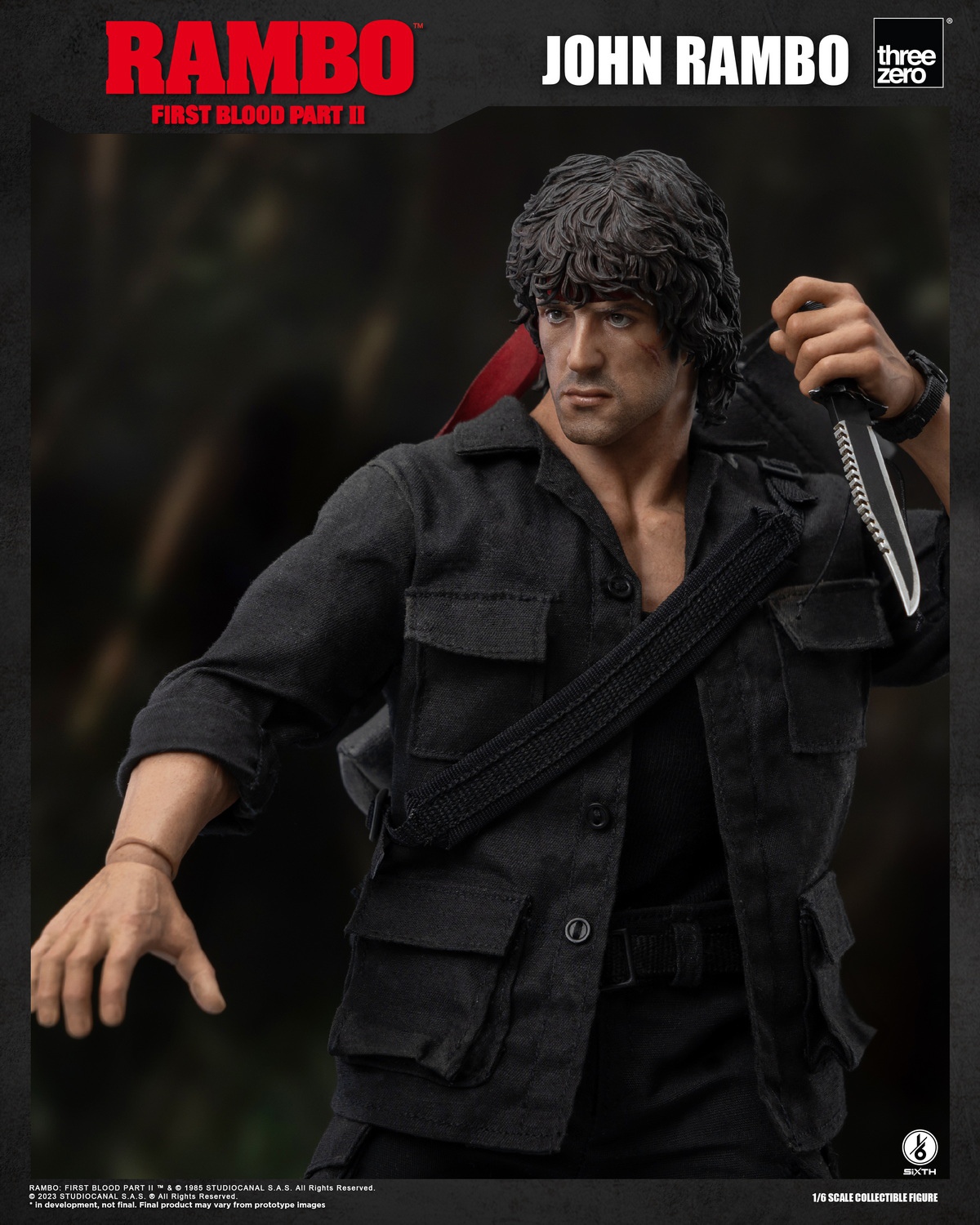 [สั่งจอง] Threezero 1/6 : Rambo First Blood Part II
