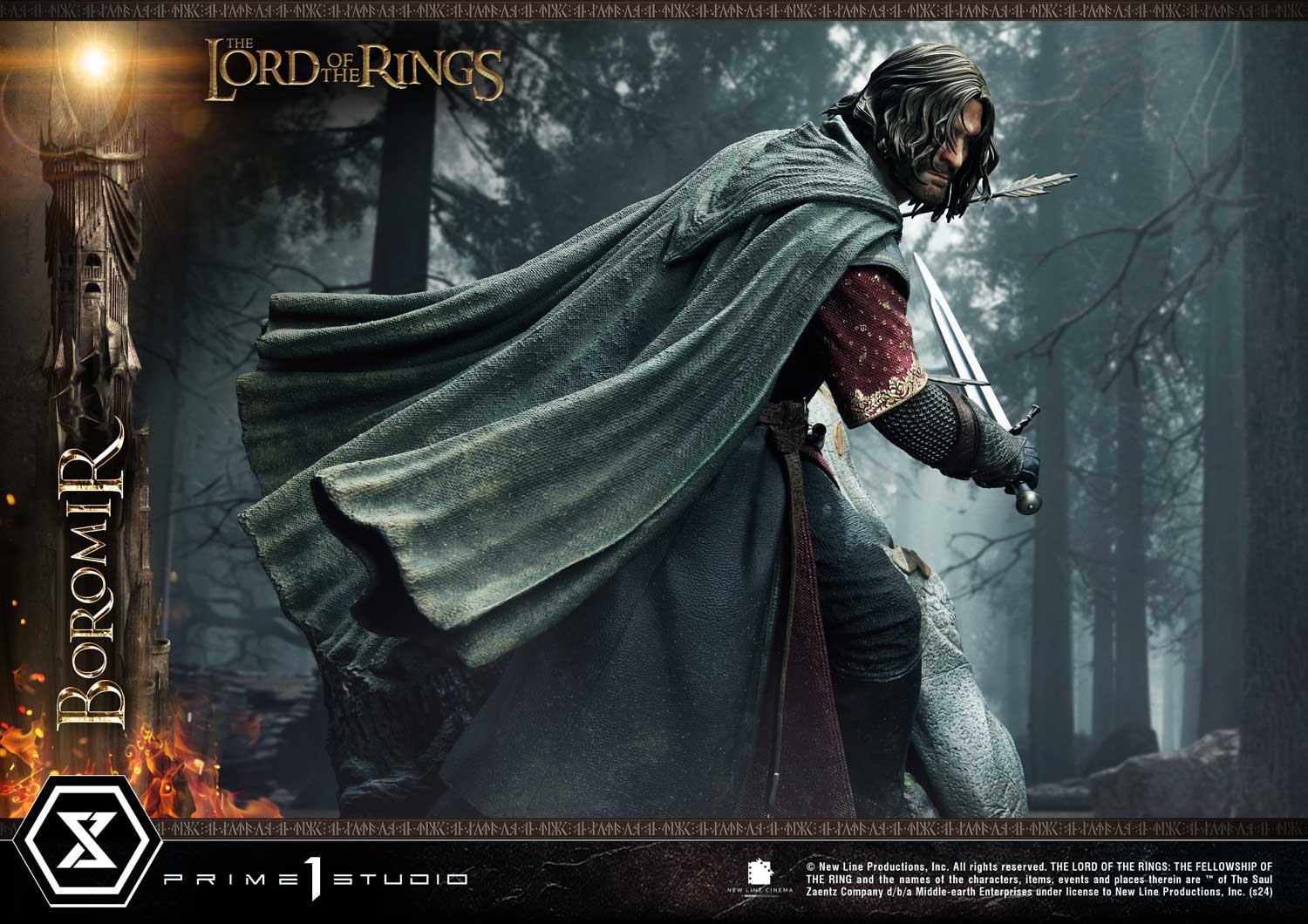 [สั่งจอง]Prime 1 Studio PMLOTR-11 : Boromir (The Lord of the Rings, The Fellowship of the Ring)