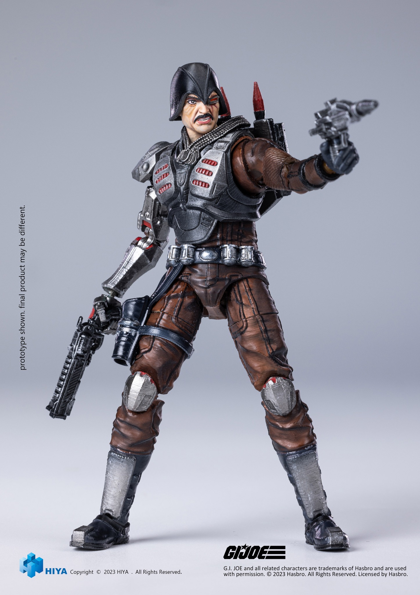 [พร้อมส่ง] HIYA Exquisite Mini Series 1/18 ( 4 Inch ) : G.I.JOE - Major Bludd EMG0195