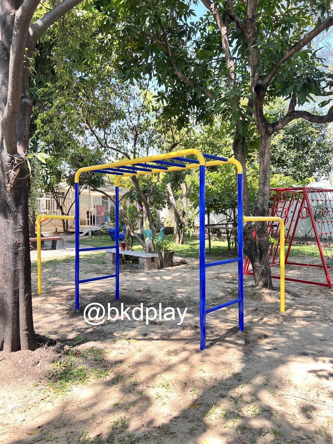 เครื่องเล่นสนามกลางแจ้ง เครื่องเล่นเหล็กชุดอุปกรณ์ ปีนป่ายเด็ก เหนือศีรษะ3 Outdoor Playground, ราคาโรงงาน เพิ่มความสูง, ออกกำลังกายเด็ก