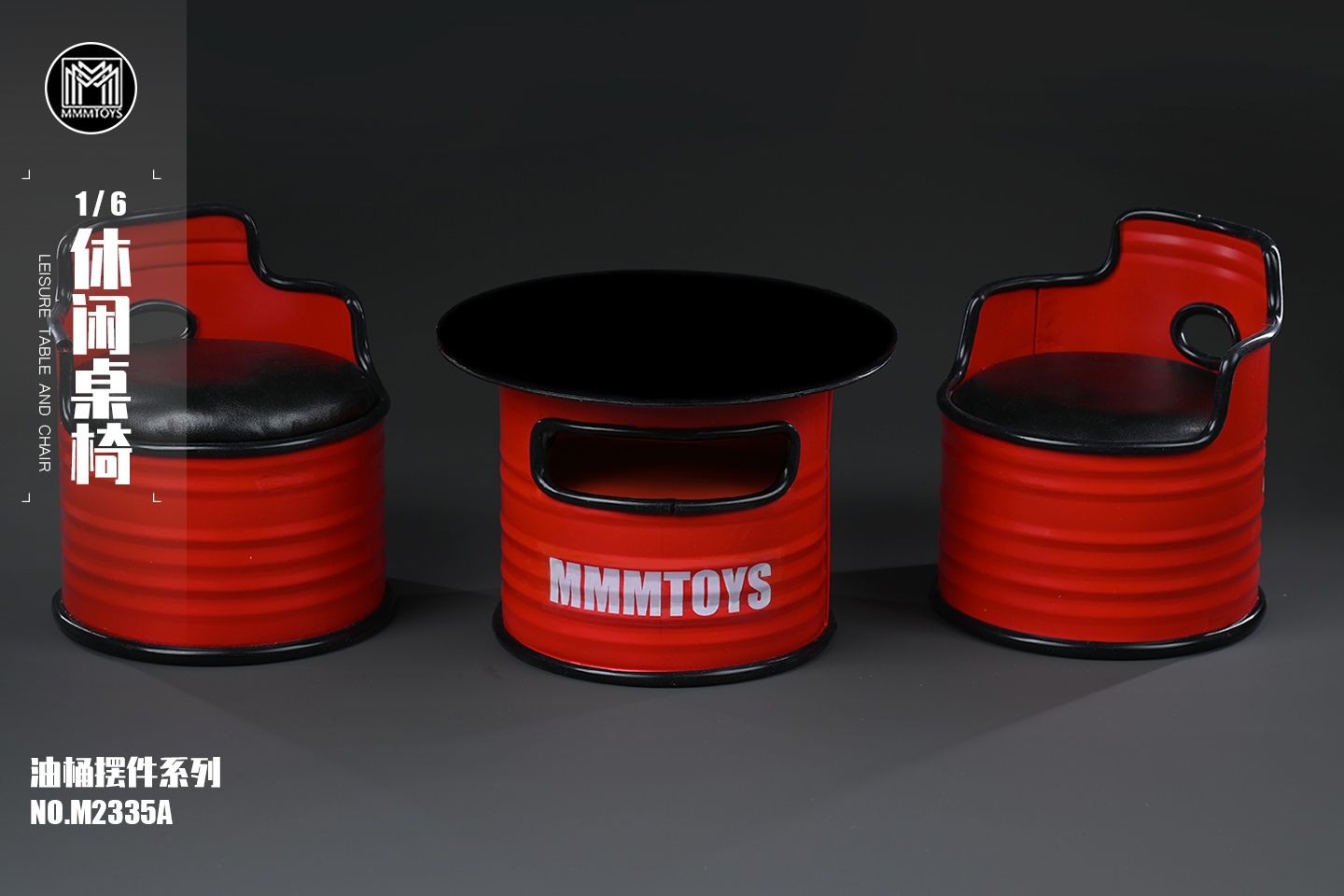 [สั่งจอง] MMMTOYS 1/6 : leisure table and chair
