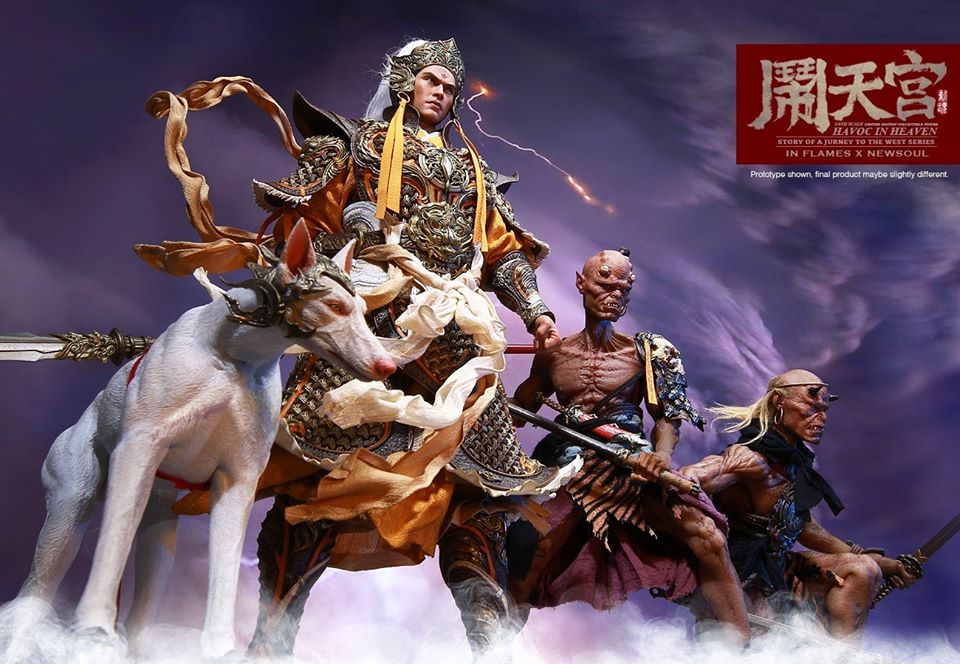 [สั่งจอง] IN FLAMES IFT-049 1/6 Havoc in Heaven serial “Erlang God Deluxe