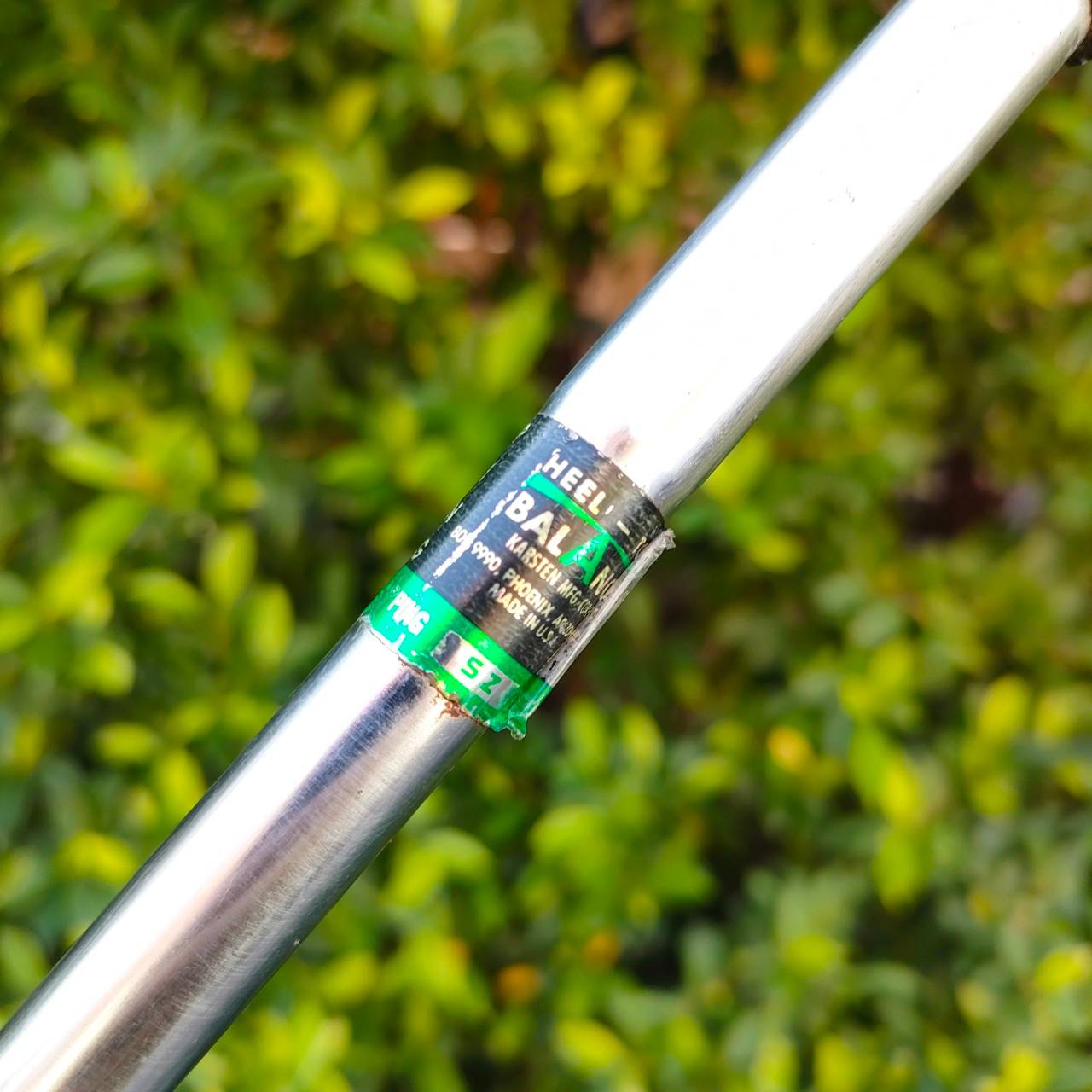 PUTTER PING KUSHIN ความยาว 35 นิ้ว วัสดุทองเหลืองแท้ๆ พรีเมี่ยม หายากในปัจจุบัน รุ่นนี้ ไม้กอล์ฟมือสอง ของแท้ BY NakaraLuxurious