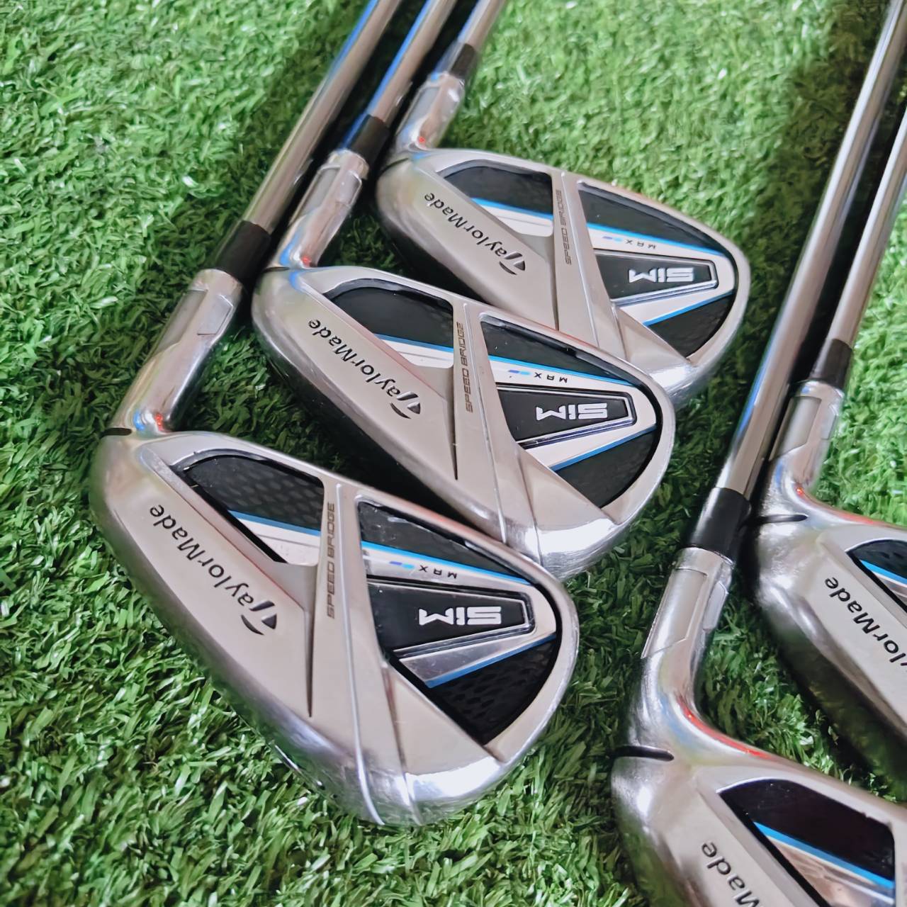 Taylormade SIM MAX Fast Forgive Face หน้าไม้สแตนเลสฟอร์จ แข็งแรง ลูกออกเร็ว