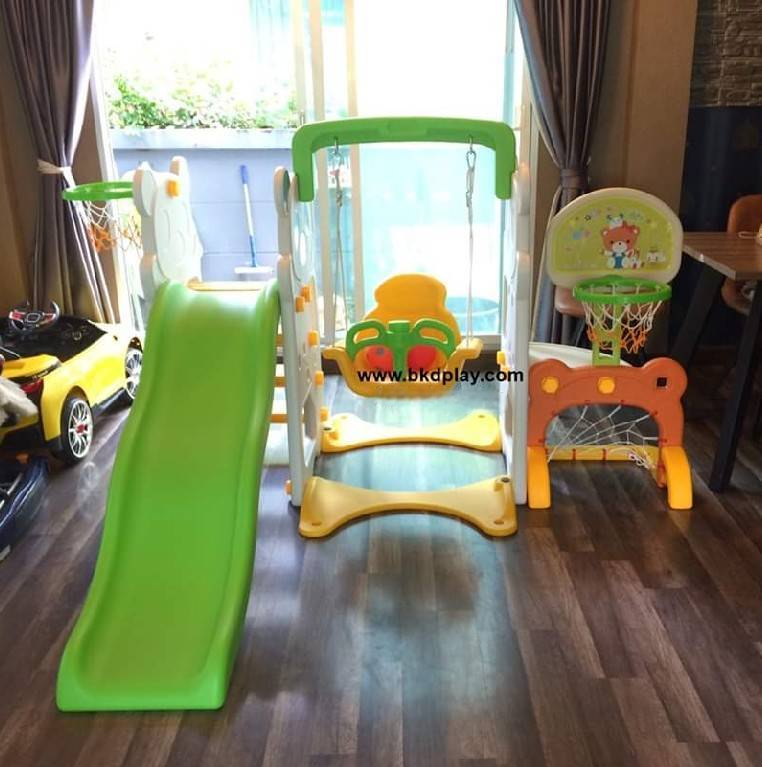 กระดานลื่น 4 Step สไลเดอร์ ,ชิงช้า, ชุด แพนด้ากับเครื่องเล่น 4 กิจกรรม ,ห่วงชู๊ตบาส ,ประตูฟุตบอล , แป้นชู๊ตบาส ของเล่นเด็ก,เครื่องเล่นสนาม พร้อมส่ง