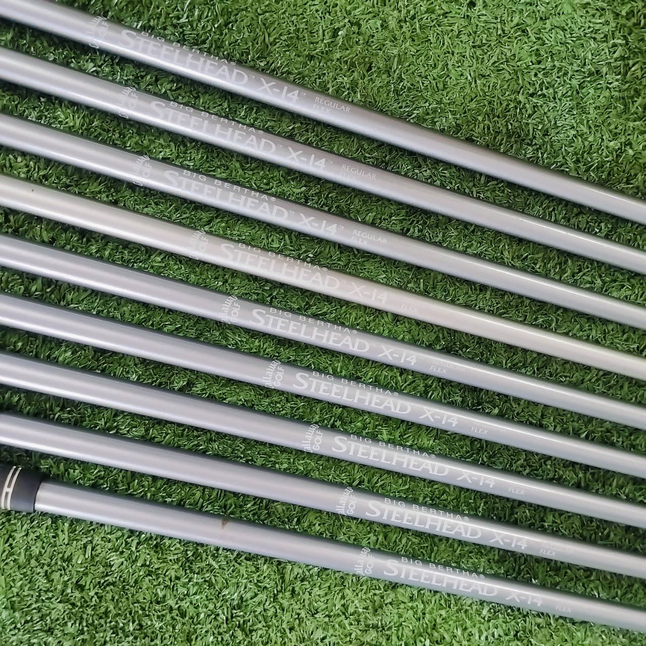ชุดเหล็ก Callaway STEELHEAD X - 14 เป็นชุดเหล็กที่โด่งทั้งที่สุดของ Callaway ไม้กอล์ฟพรีเมี่ยมมือสอง ของแท้ By NakaraLuxurious