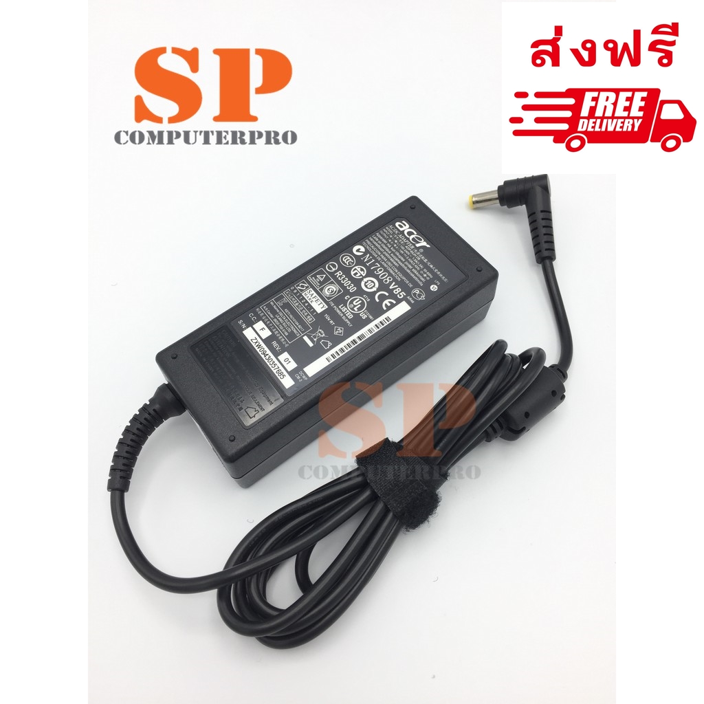 Adapter ACER อแดปเตอร์ของแท้ ACER Aspire 314-41 A315-51 A515-51 4741 4551 4540 4750 4752 19V 3.42A หัว 5.5*1.7 65W