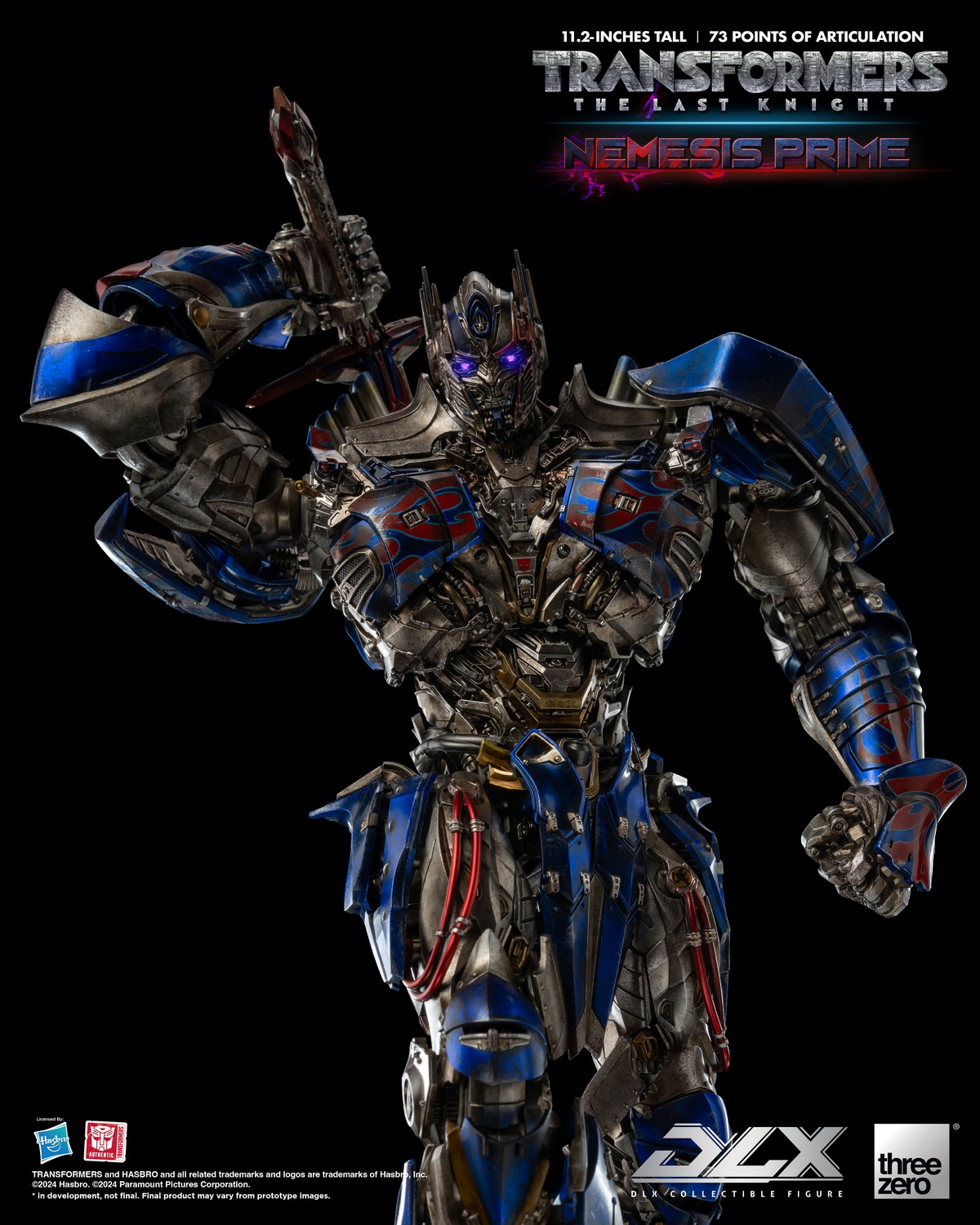 [สั่งจอง] ThreeZero 11" : Transformers : The Last Knight DLX : Optimus Prime Nemisisgent