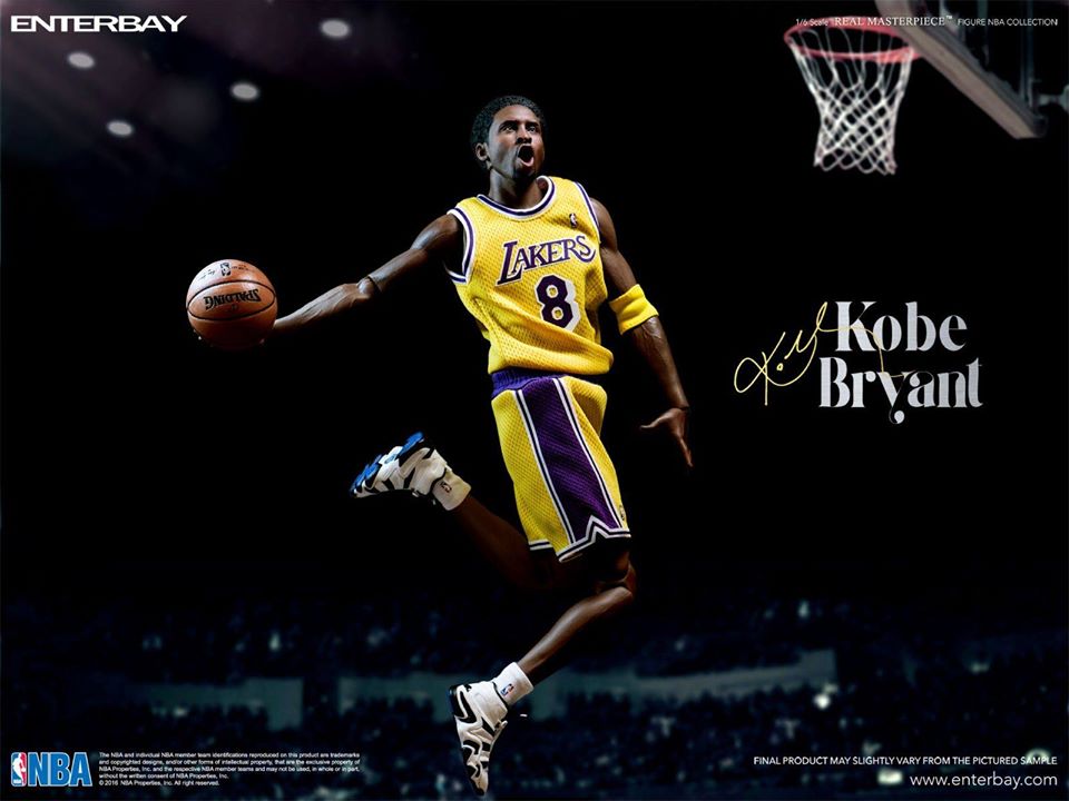 [สั่งจอง]Enterbay 1/6 Scale RM-1065 NBA Collection Kobe Bryant Action Figure