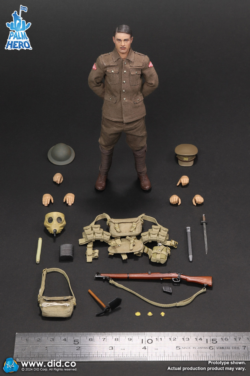 [พร้อมส่ง] DID XB80028 1/12 : WWI British Infantry - Albert Brown