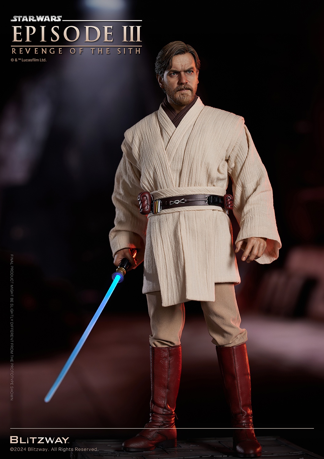 [สั่งจอง] BLITZWAY BW-SS-22902 1/4 : OBI-WAN KENOBI (ผมปั้น)
