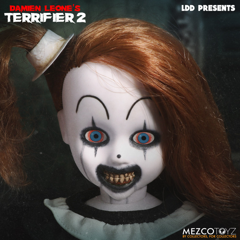 [พร้อมส่ง]Mezco Toyz LDD Presents 10" : Terrifier: Little Pale Girl