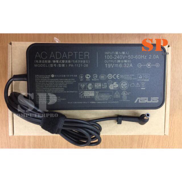 Adapter ASUS อแดปเตอร์ของแท้ ASUS FX504G K550J A550J X550 N56 G551 GL552 GL553 N550 A43S N61 19V 6.32A หัว 5.5*2.5 120W