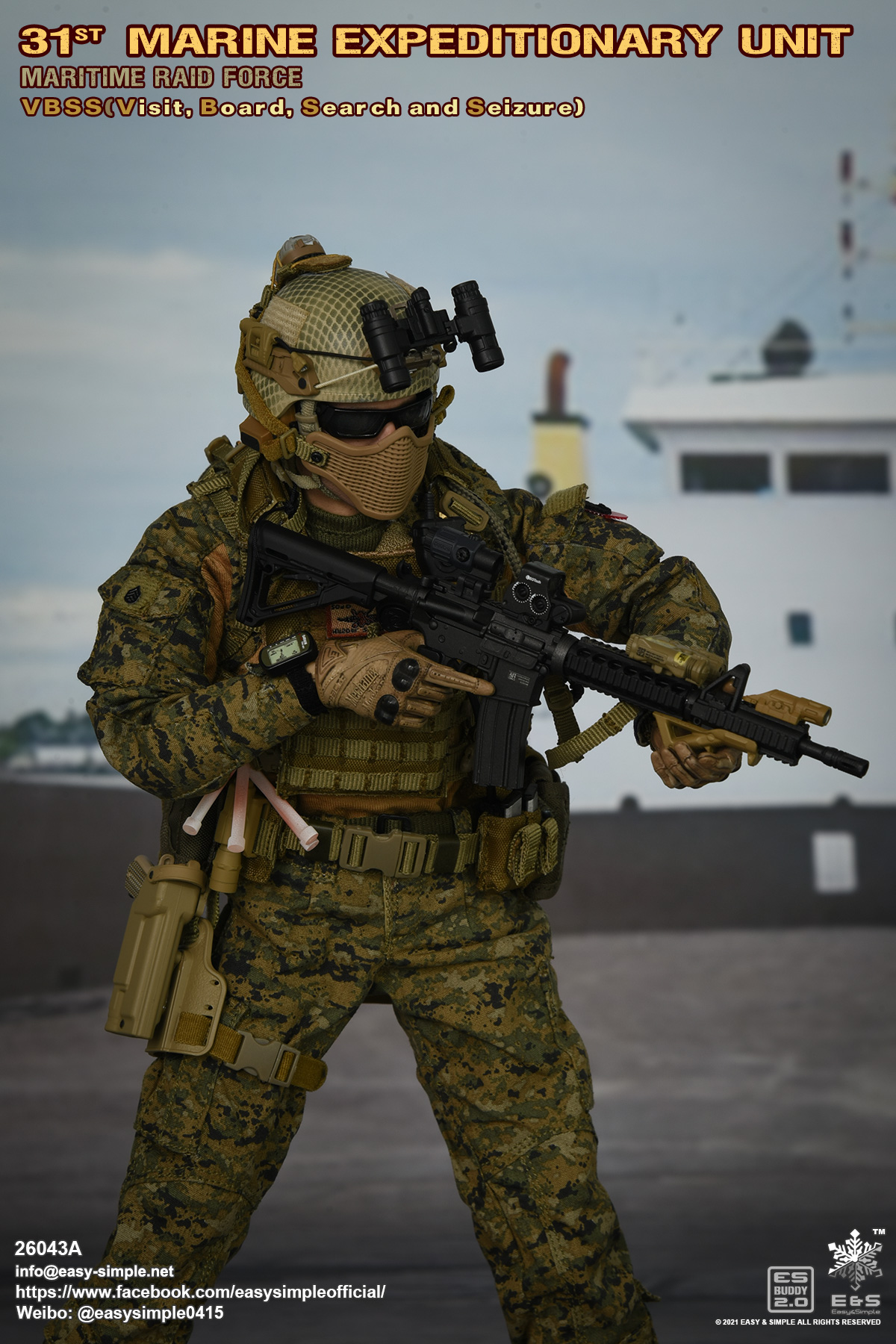 [สั่งจอง] Easy&Simple 26043A 1/6 : 31st MEU MRF VBSS