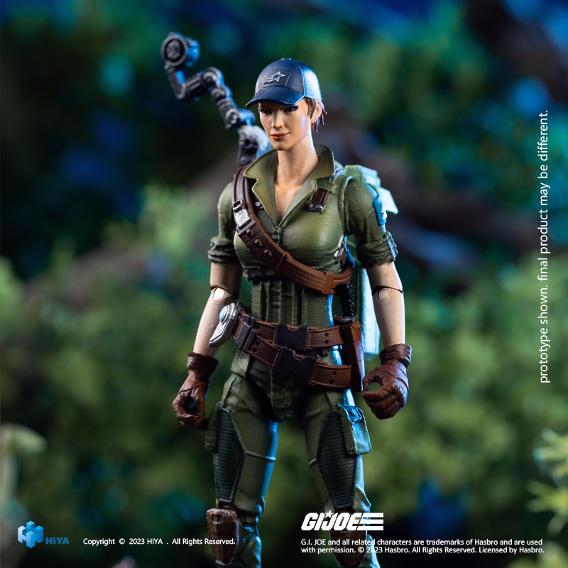 [สั่งจอง] HIYA Exquisite Mini Series 1/18 4" : G.I.Joe - Lady Jaye