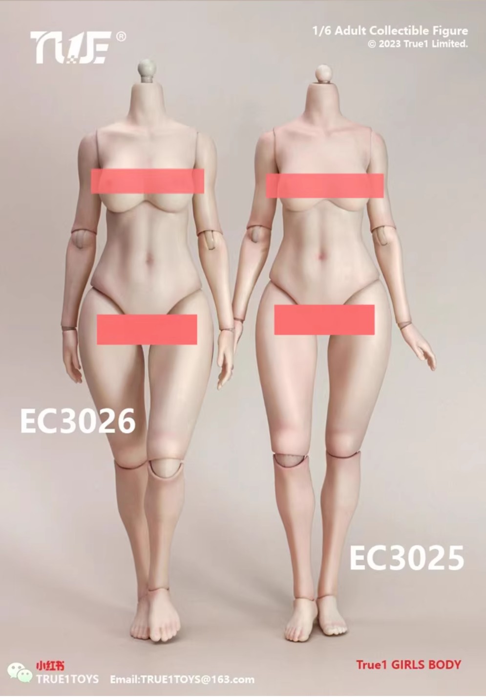 [สั่งจอง] True1Toys 1/6 : Peaches Buttocks Version of the Movable Female Body
