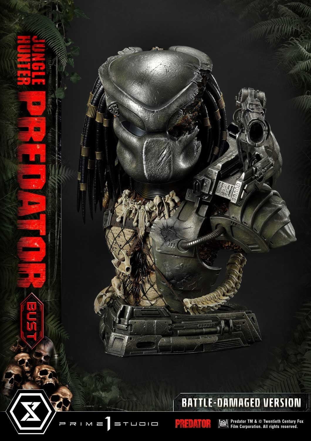 [สั่งจอง]Prime 1 Studio 1/3 : Jungle Hunter Predator Bust (Predator 1987)