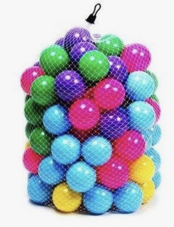 ลูกบอลบ้านบอล มี มอก.ลูกบอล7.5ซม. คละสี สีสดใส ราคาต่อ100 ลูก ลูกบอลบ่อบอล (3นิ้ว) ลูกบอลในห้าง พลาสติกหนา ทนทาน สีสดสวย