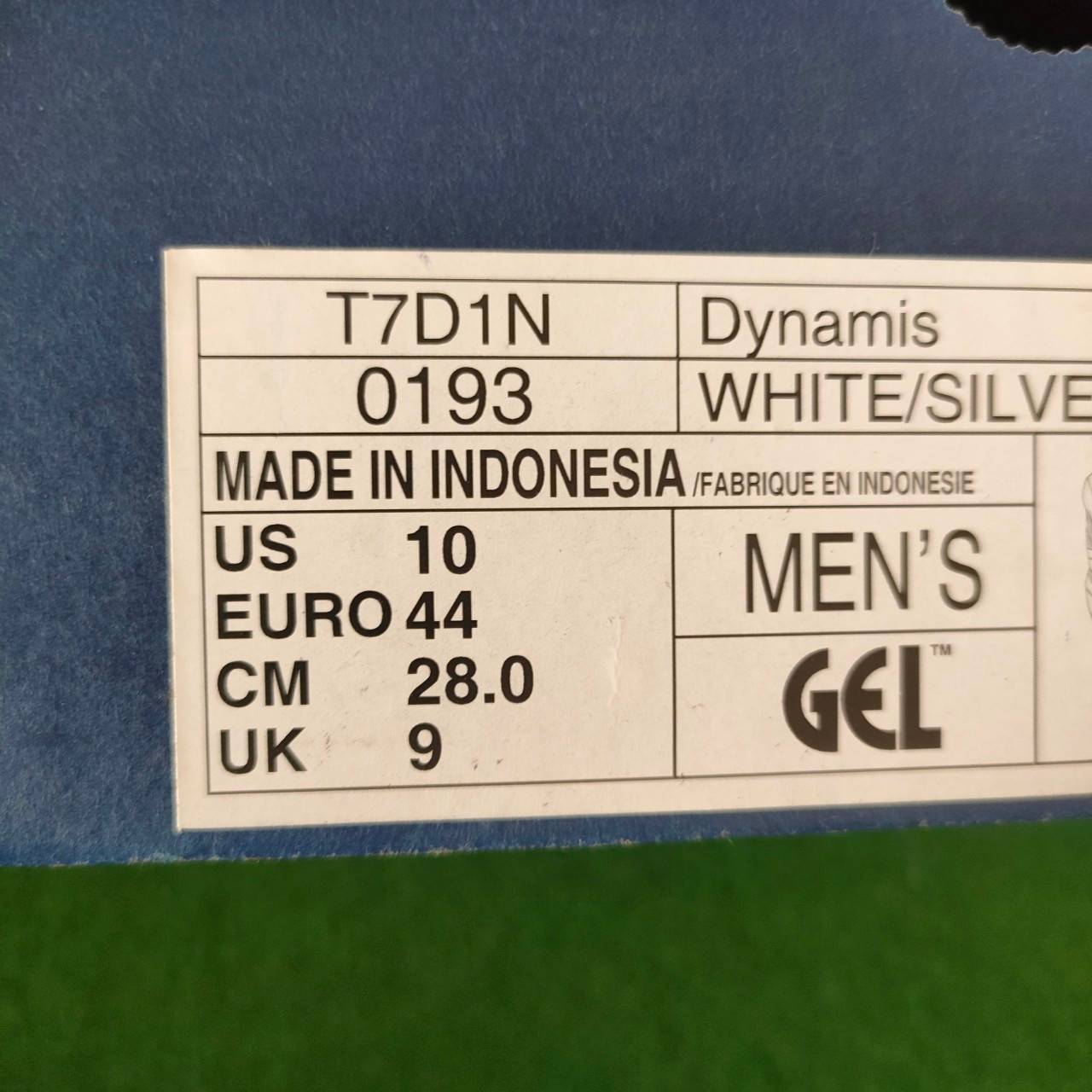 รองเท้ากอล์ฟ ASICS DYNAMIS มือสอง ปุ่มหมุน BOA ใส่เข้าออกได้อย่างสะดวก ขนาดไชส์ US 10 EURO 44 CM 28. UK 9 มาพร้อมกล่องใส่รองเท้า มือสอง ของแท้ BY NakaraLuxurious