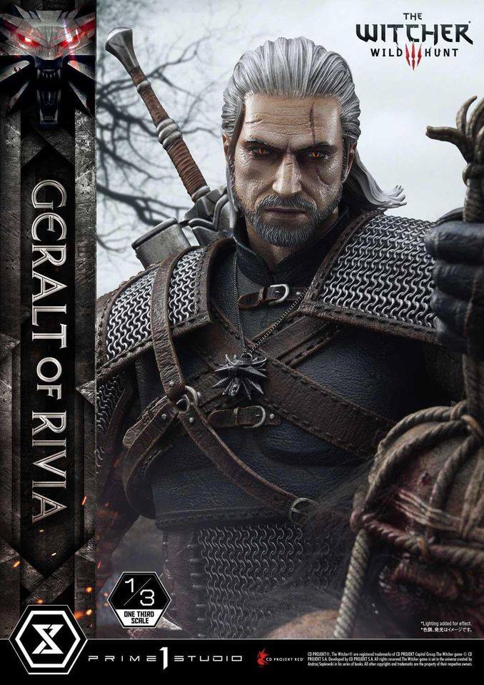 [สั่งจอง]Prime 1 Studio MMW3-01 1/3 scale Geralt of Rivia (The Witcher 3)